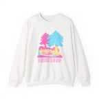 Christian Sweatshirt – “He Gives Rest to the Weary” | Unisex Faith-Based Crewneck